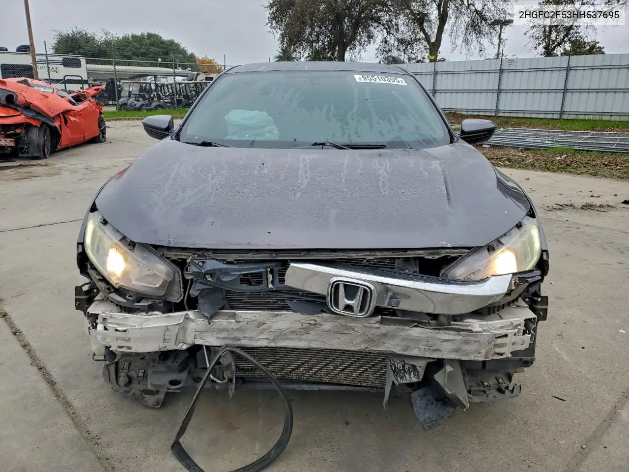 2HGFC2F53HH537695 2017 Honda Civic Lx
