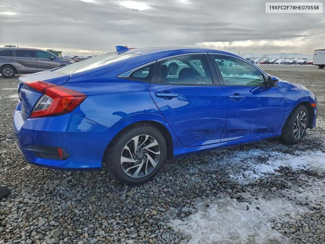 19XFC2F78HE070558 2017 Honda Civic Ex