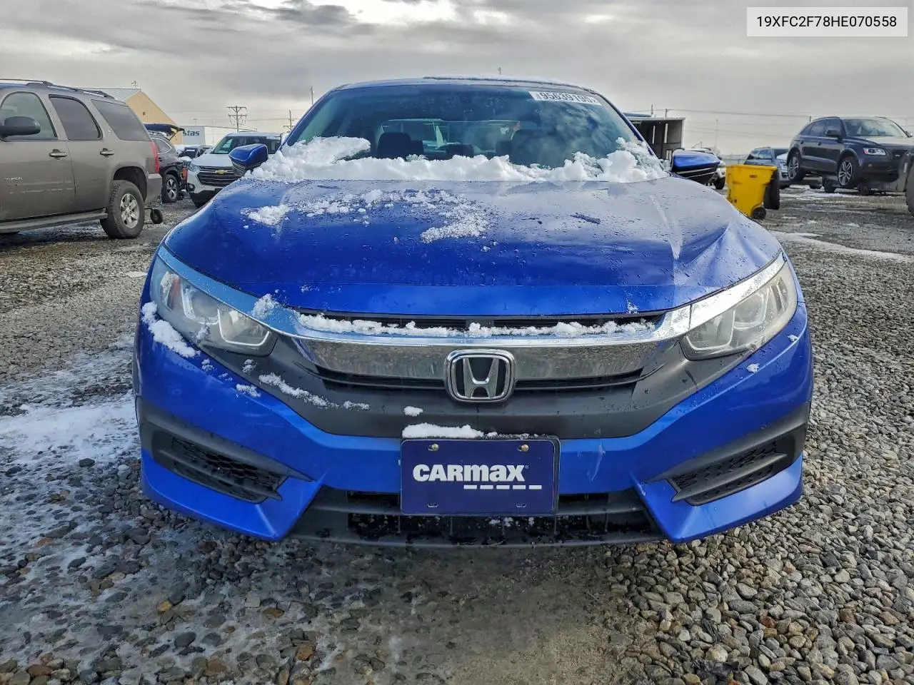 19XFC2F78HE070558 2017 Honda Civic Ex