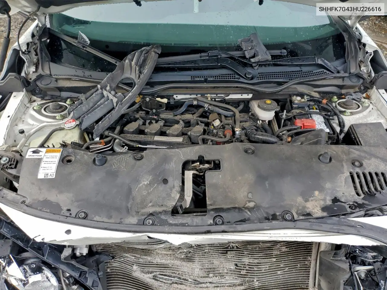 SHHFK7G43HU226616 2017 Honda Civic Sport