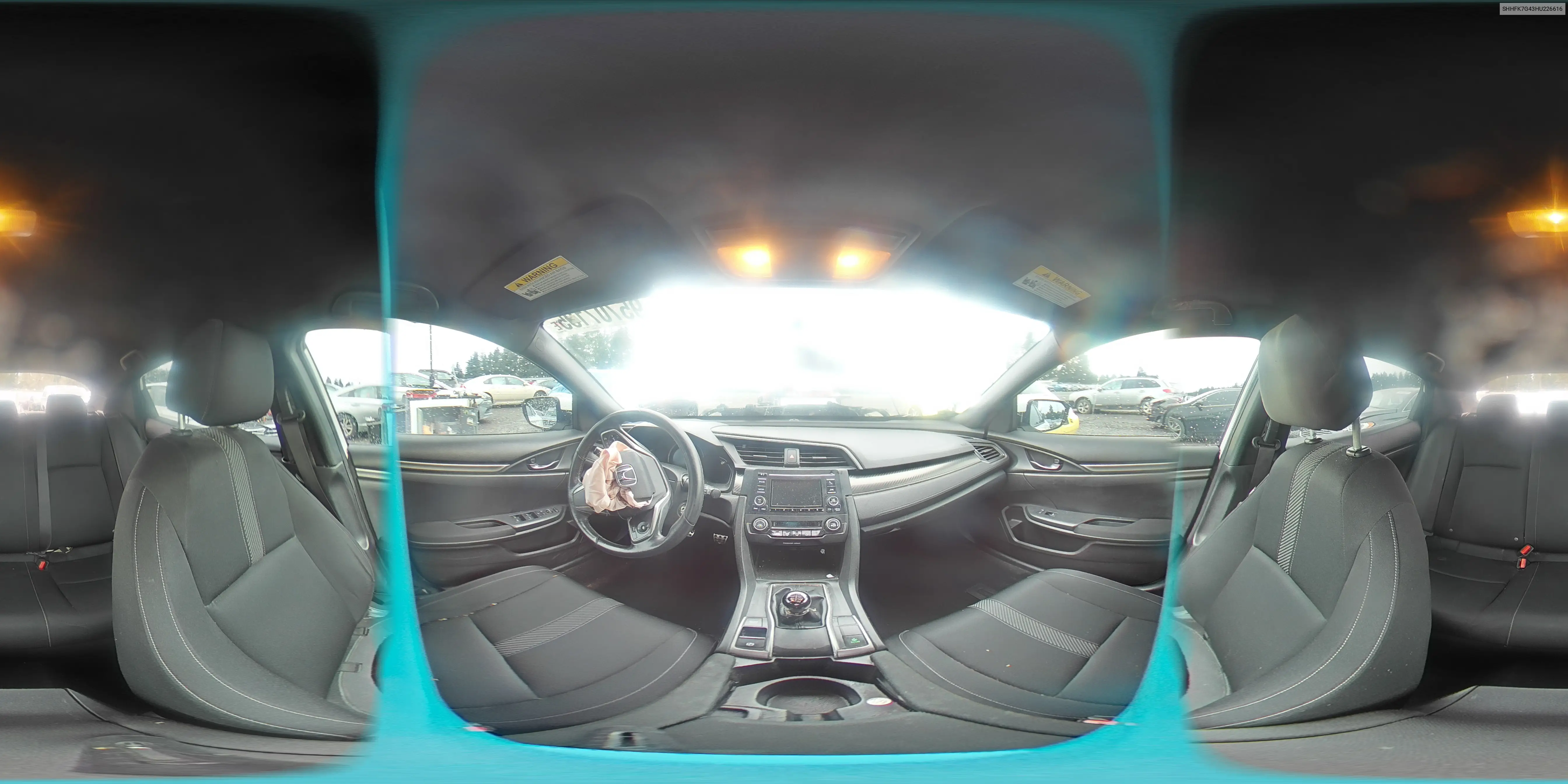 SHHFK7G43HU226616 2017 Honda Civic Sport