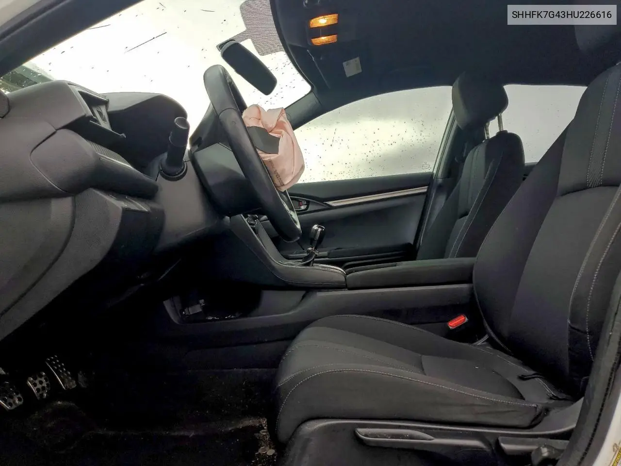 SHHFK7G43HU226616 2017 Honda Civic Sport