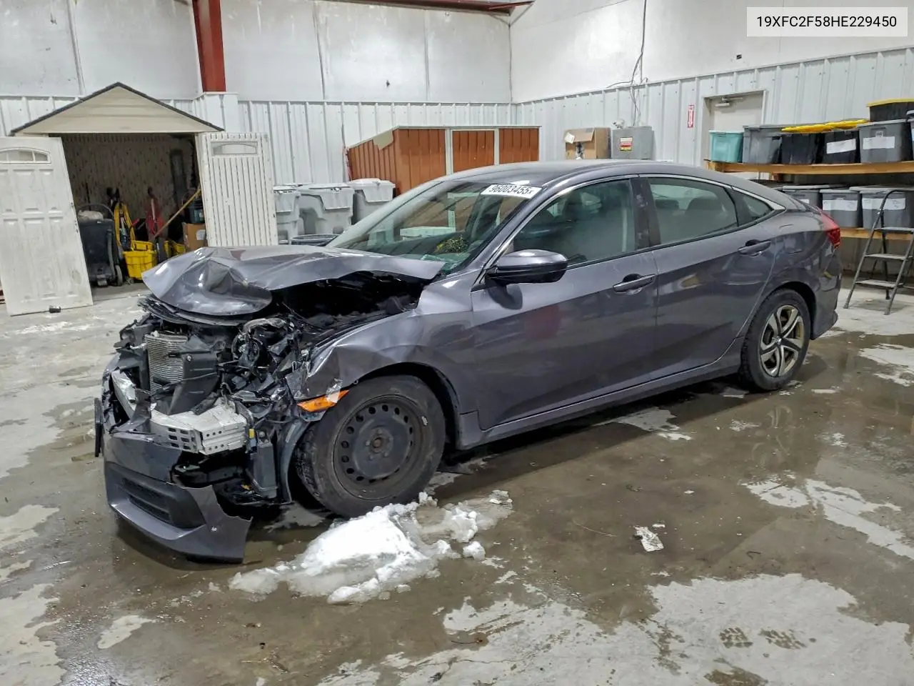 19XFC2F58HE229450 2017 Honda Civic Lx