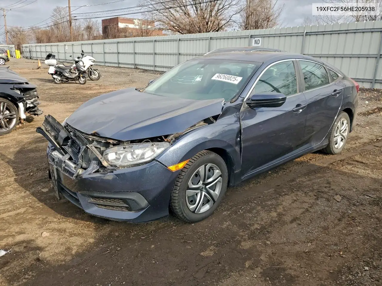 19XFC2F56HE205938 2017 Honda Civic Lx