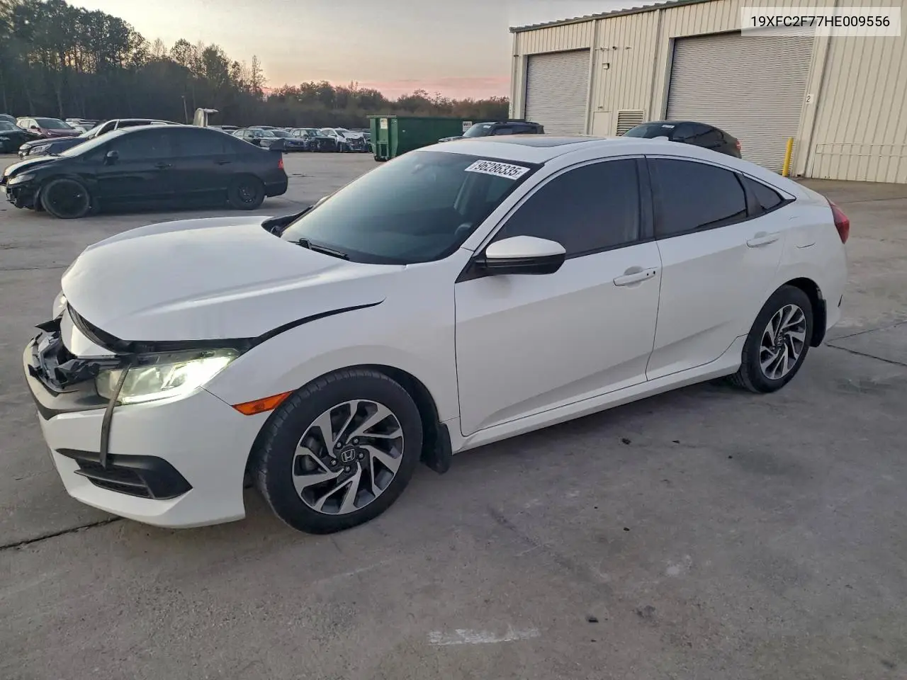 19XFC2F77HE009556 2017 Honda Civic Ex