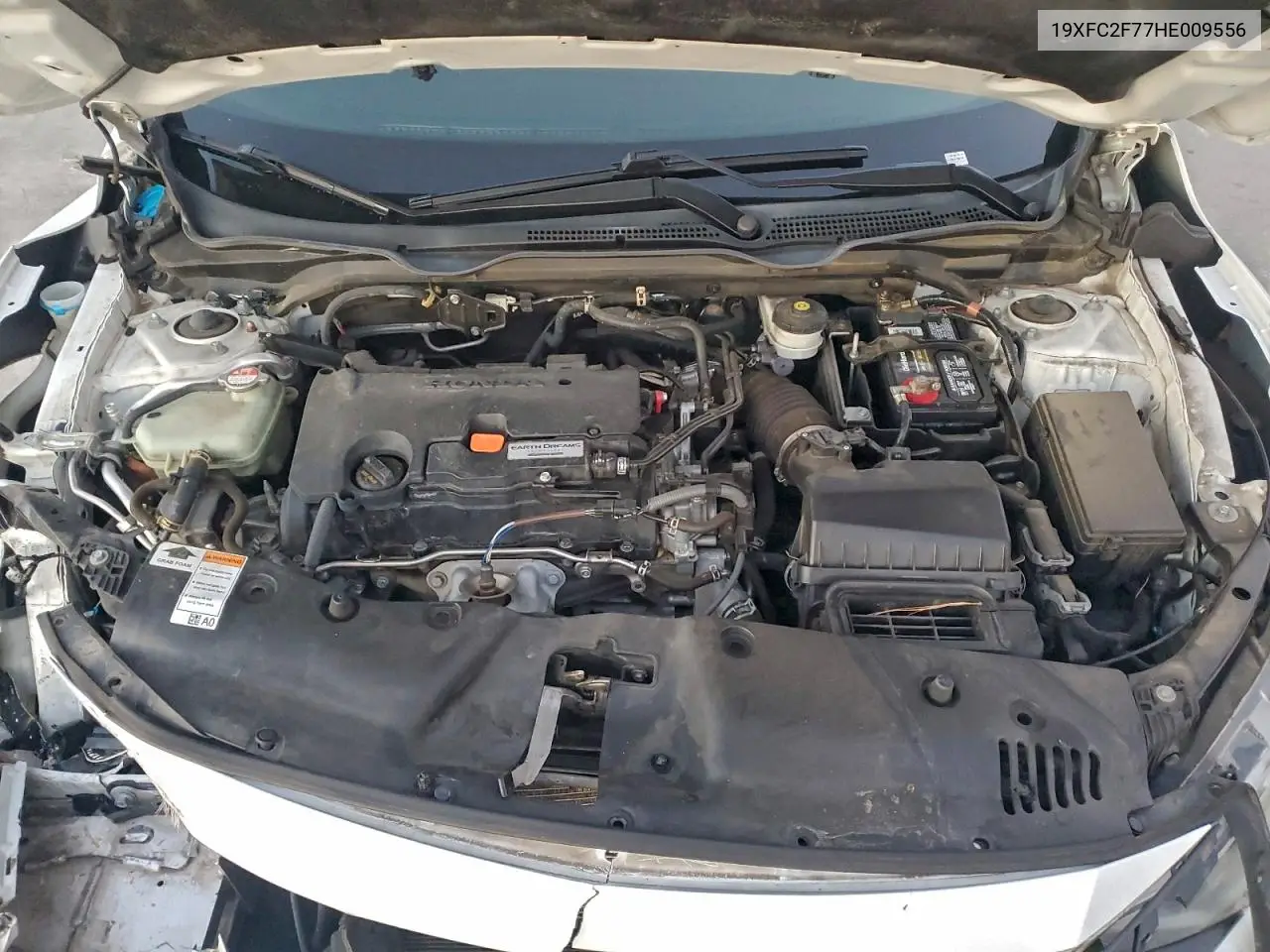 19XFC2F77HE009556 2017 Honda Civic Ex