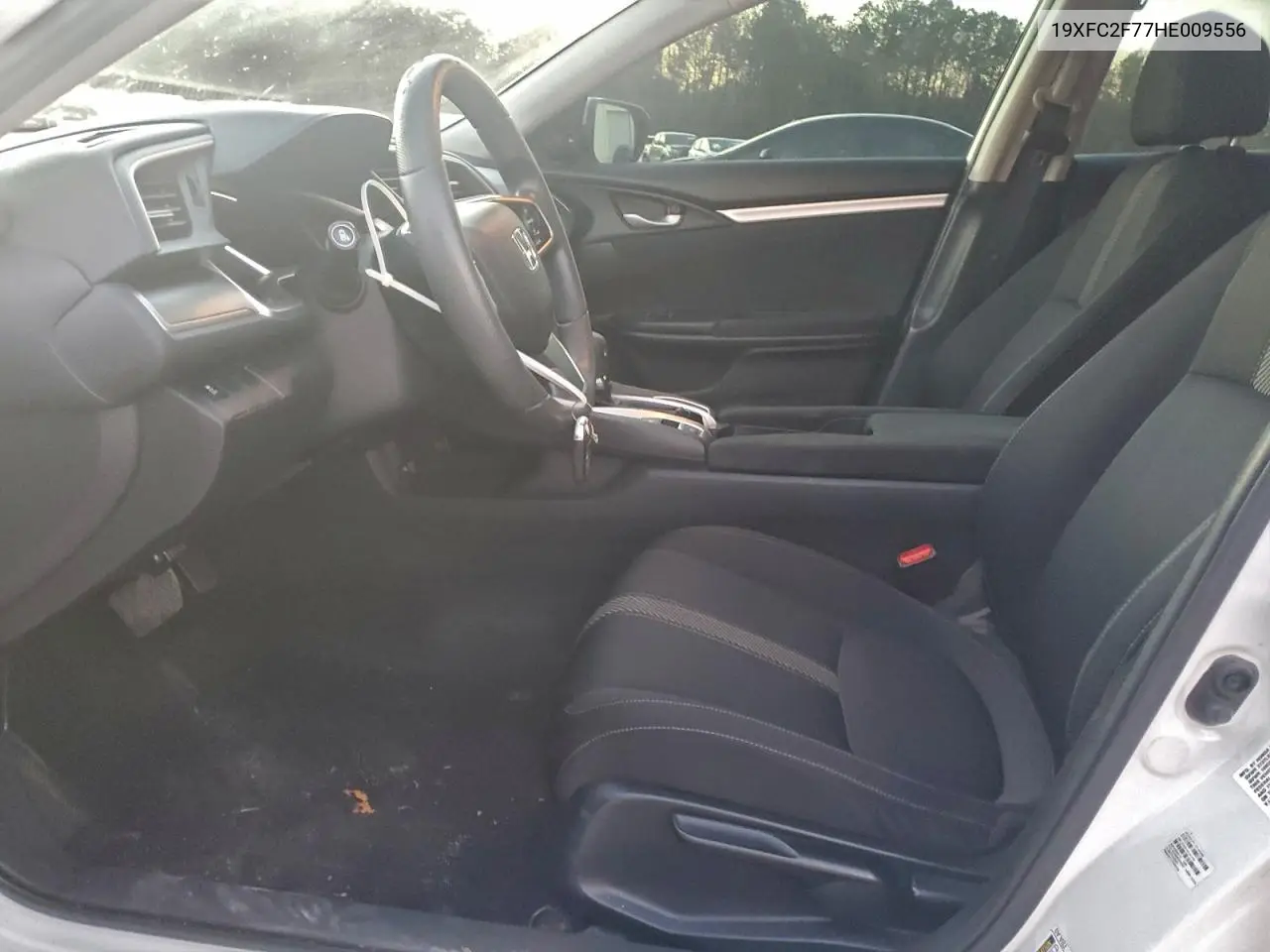 19XFC2F77HE009556 2017 Honda Civic Ex