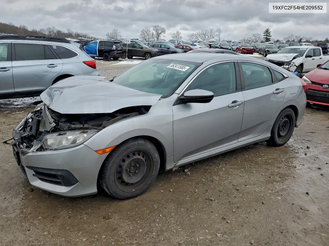 19XFC2F54HE209552 2017 Honda Civic Lx