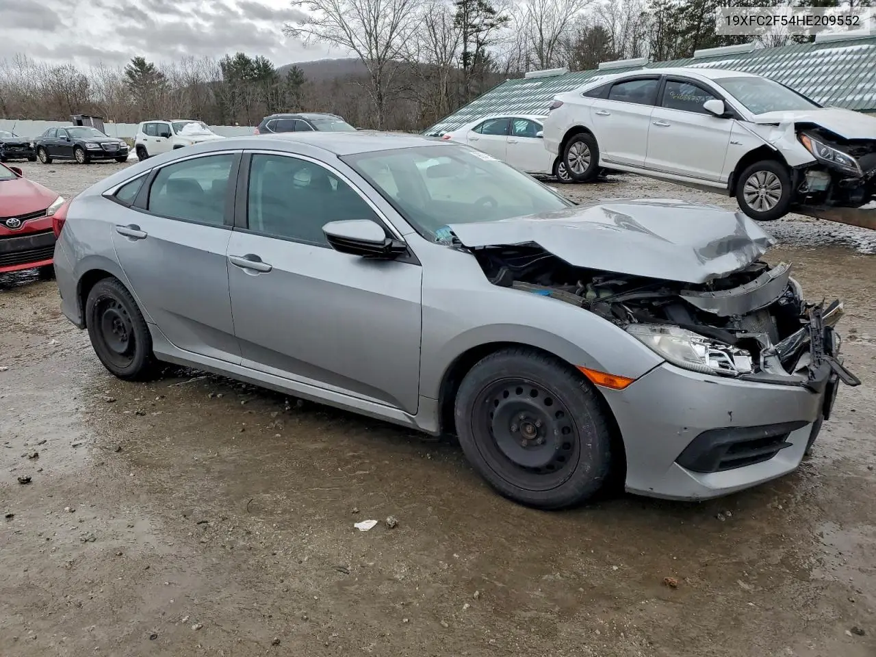 19XFC2F54HE209552 2017 Honda Civic Lx