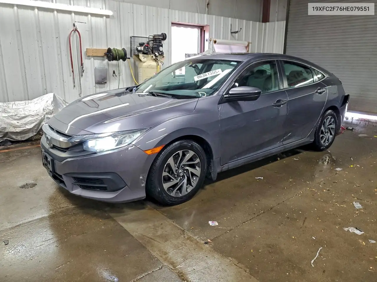 19XFC2F76HE079551 2017 Honda Civic Ex