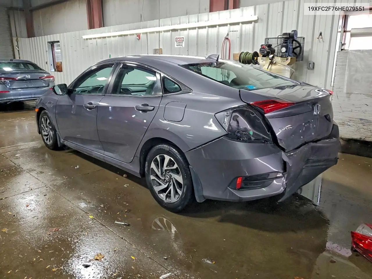 19XFC2F76HE079551 2017 Honda Civic Ex
