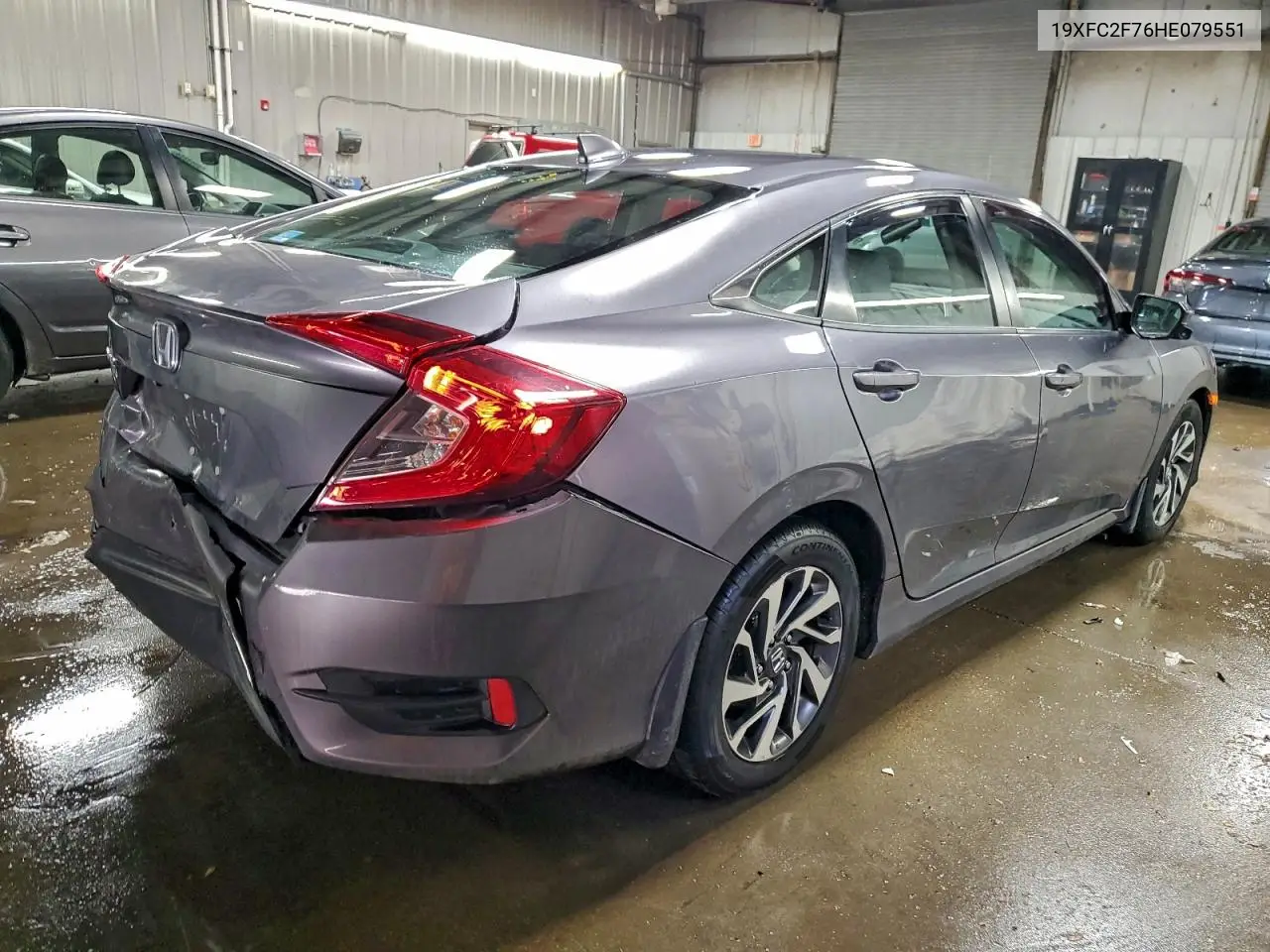 19XFC2F76HE079551 2017 Honda Civic Ex