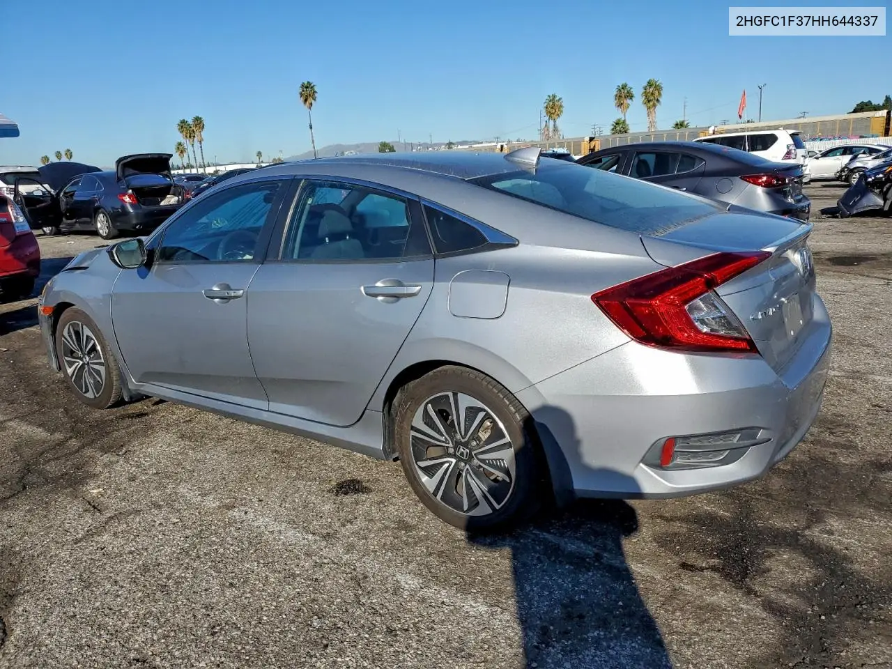 2HGFC1F37HH644337 2017 Honda Civic Ex