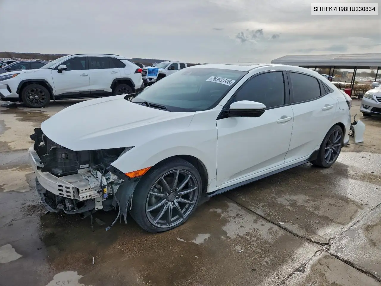 SHHFK7H98HU230834 2017 Honda Civic Sport Touring