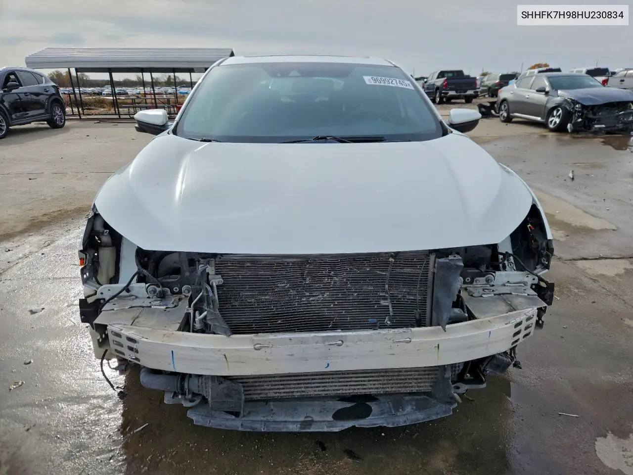 SHHFK7H98HU230834 2017 Honda Civic Sport Touring
