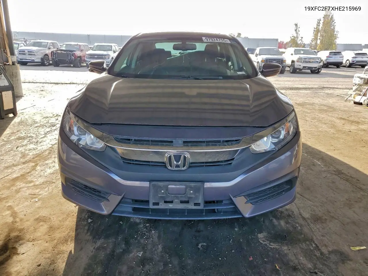 19XFC2F7XHE215969 2017 Honda Civic Ex