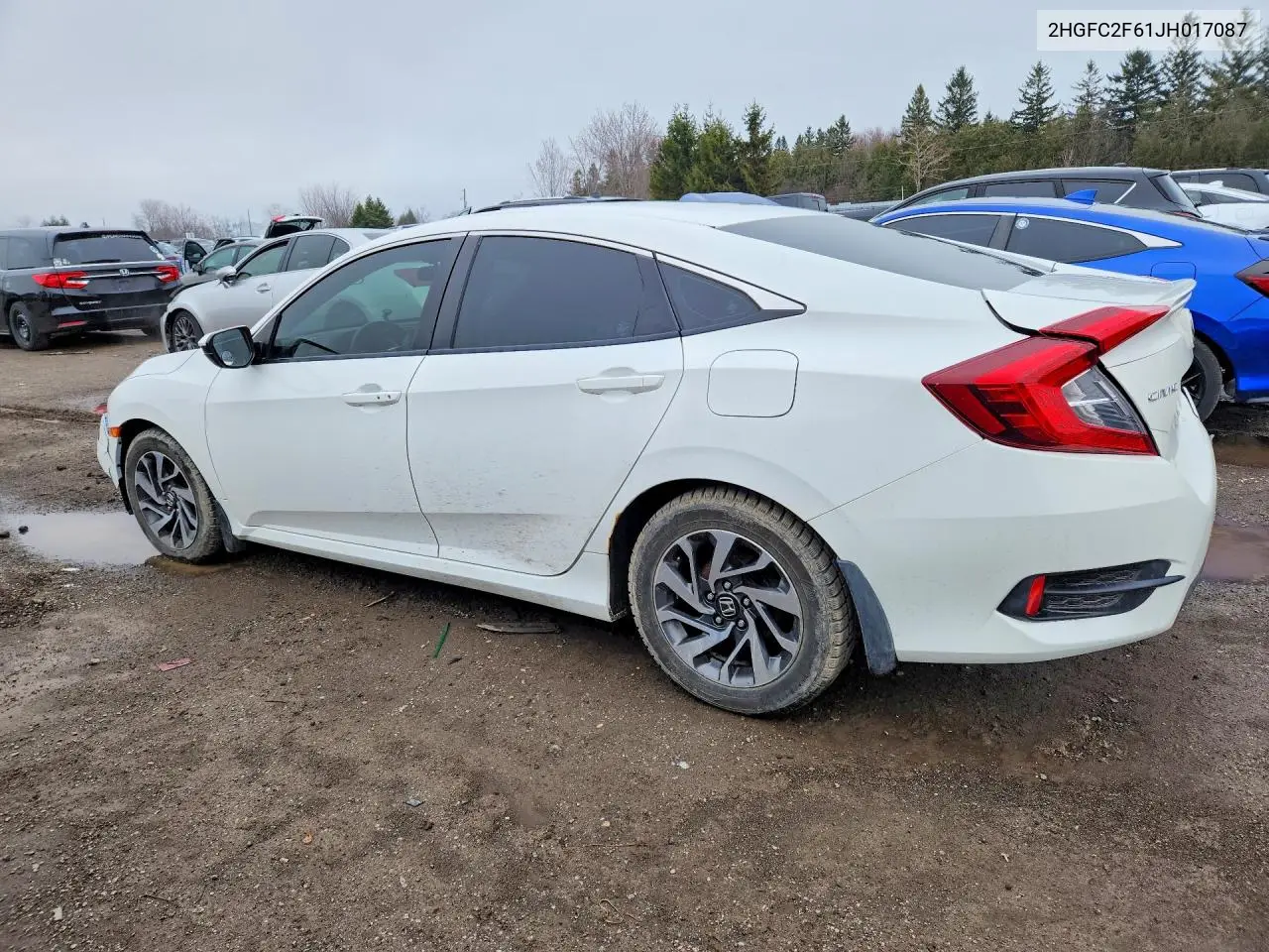 2HGFC2F61JH017087 2018 Honda Civic
