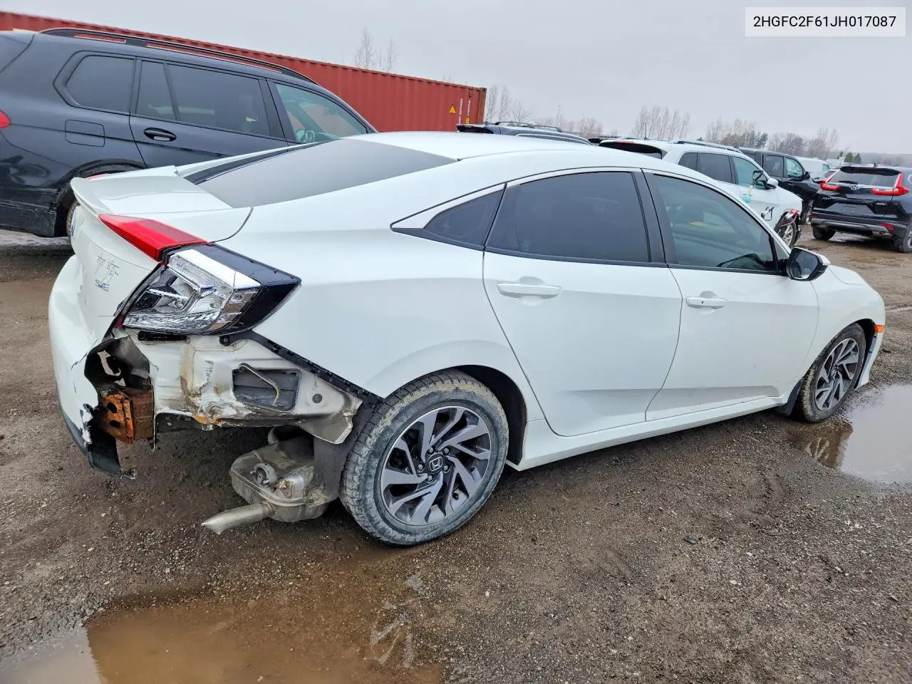 2HGFC2F61JH017087 2018 Honda Civic