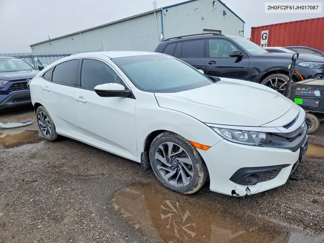 2HGFC2F61JH017087 2018 Honda Civic