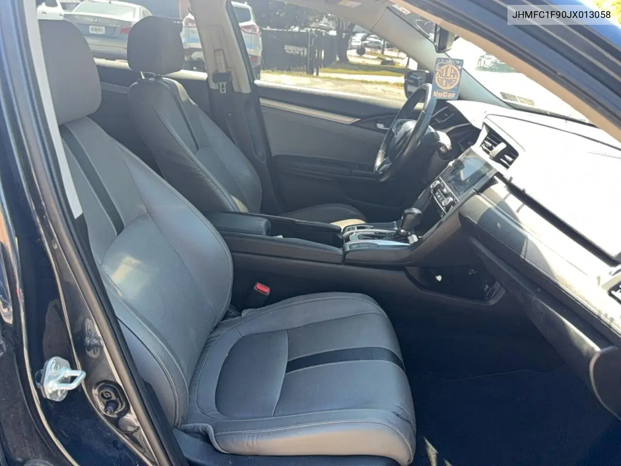 JHMFC1F90JX013058 2018 Honda Civic Touring