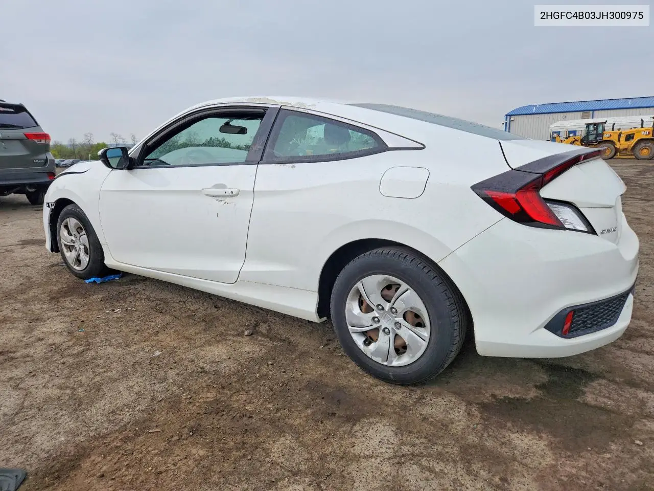 2HGFC4B03JH300975 2018 Honda Civic Lx
