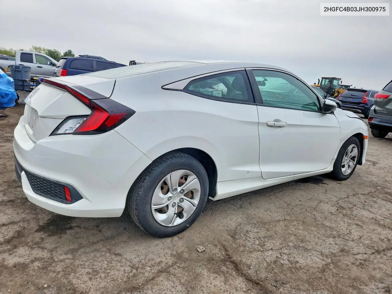 2HGFC4B03JH300975 2018 Honda Civic Lx