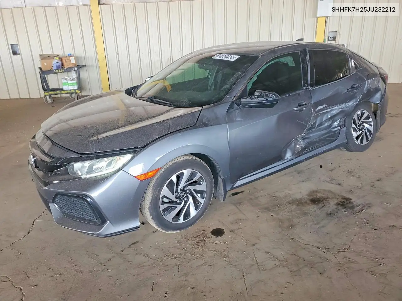 SHHFK7H25JU232212 2018 Honda Civic Lx