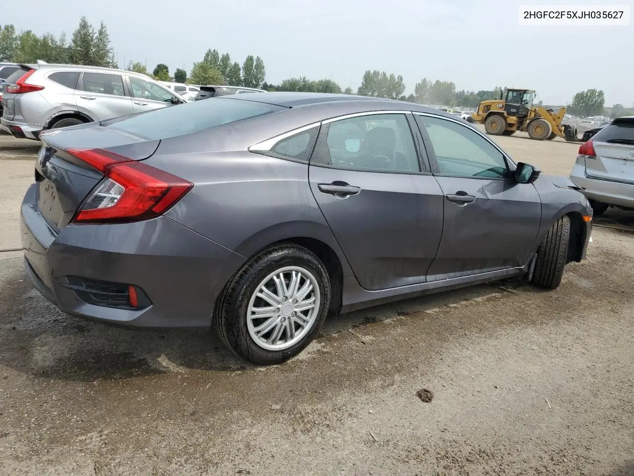 2HGFC2F5XJH035627 2018 Honda Civic Lx