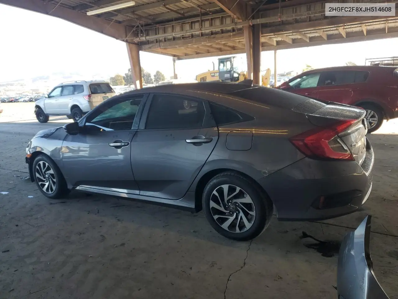 2HGFC2F8XJH514608 2018 Honda Civic Ex