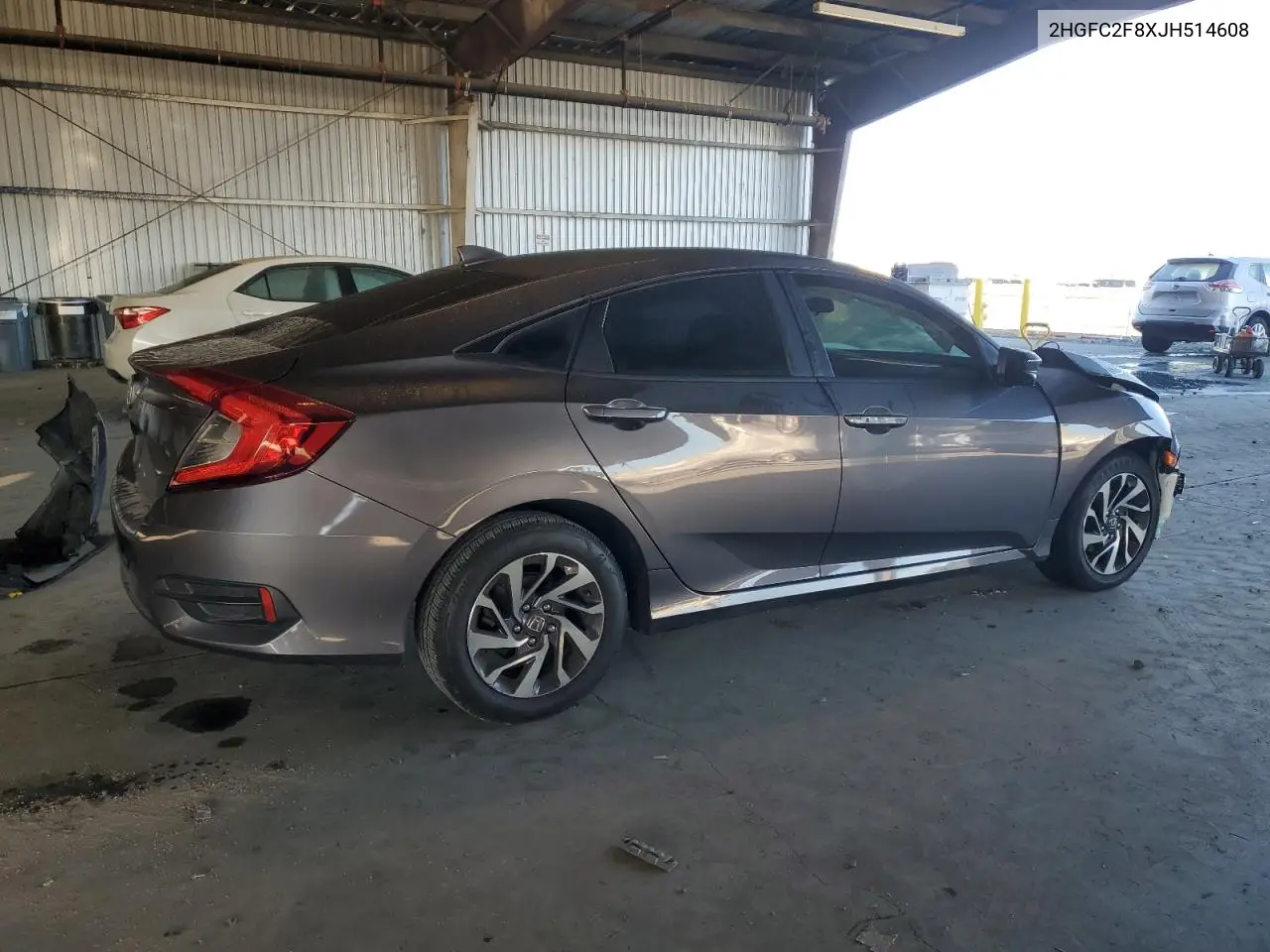 2HGFC2F8XJH514608 2018 Honda Civic Ex