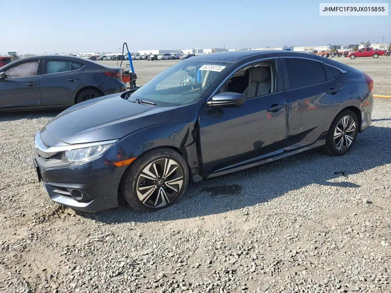 JHMFC1F39JX015855 2018 Honda Civic Ex