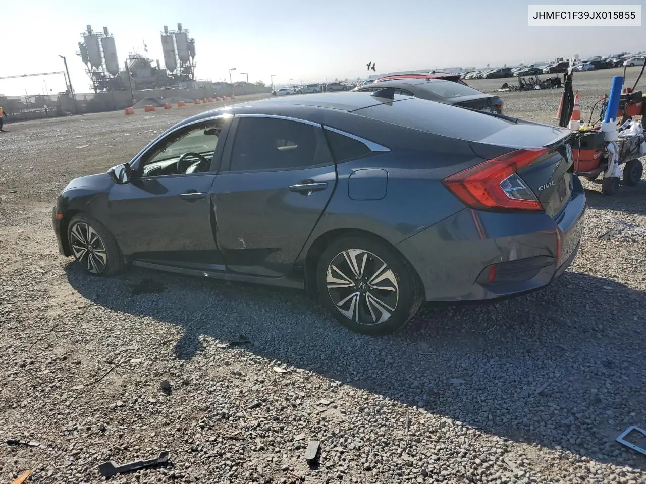 JHMFC1F39JX015855 2018 Honda Civic Ex