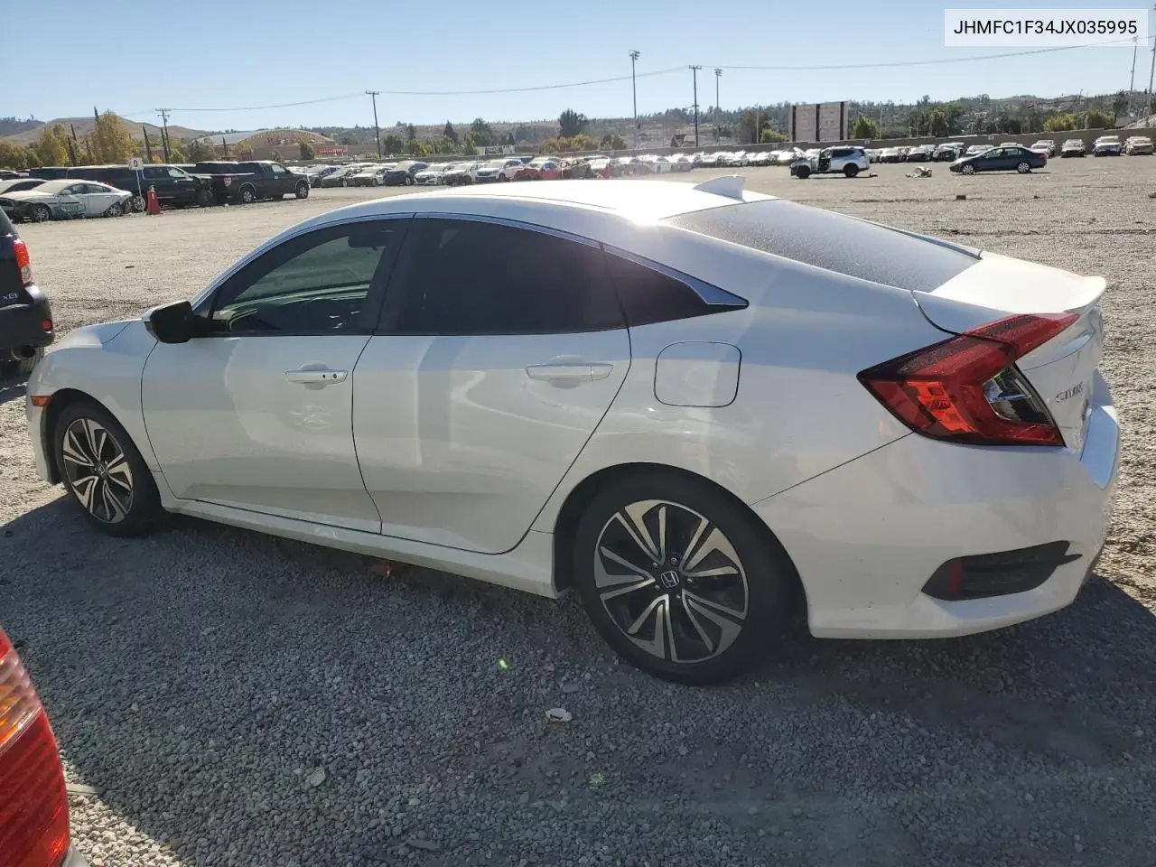 JHMFC1F34JX035995 2018 Honda Civic Ex