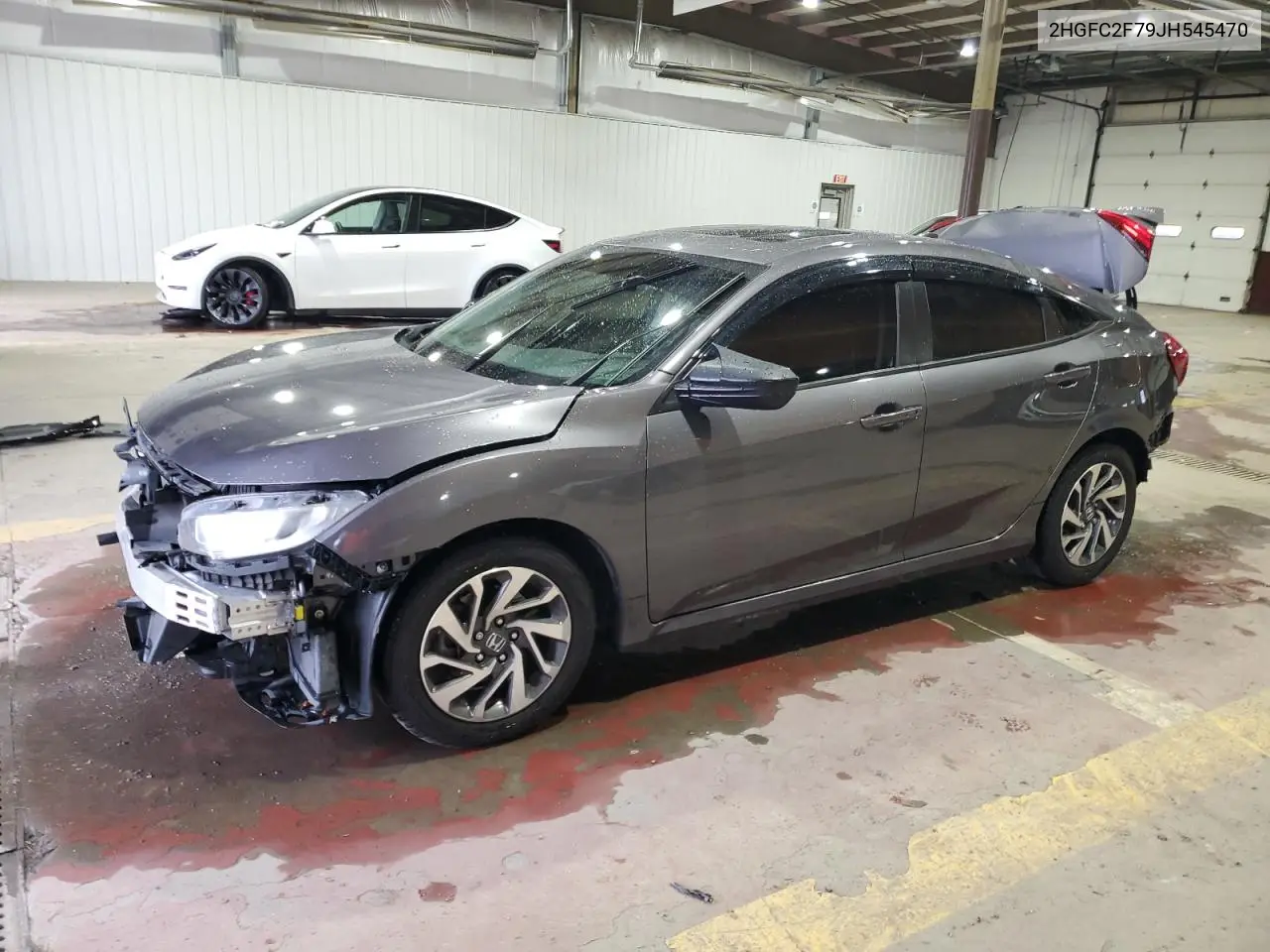 2HGFC2F79JH545470 2018 Honda Civic Ex