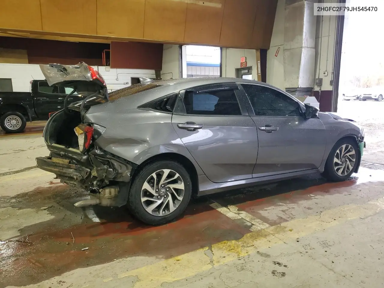 2HGFC2F79JH545470 2018 Honda Civic Ex