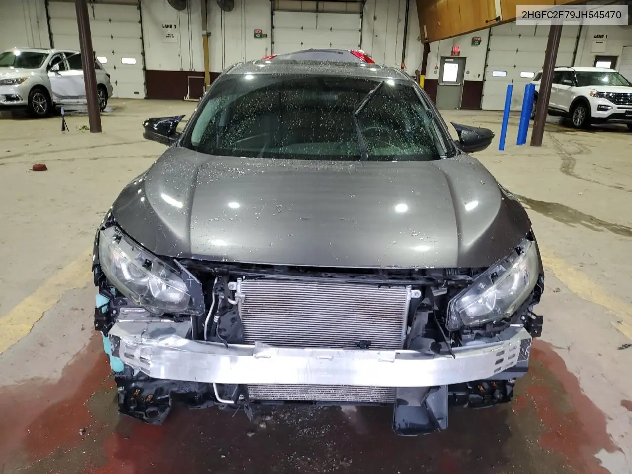 2HGFC2F79JH545470 2018 Honda Civic Ex