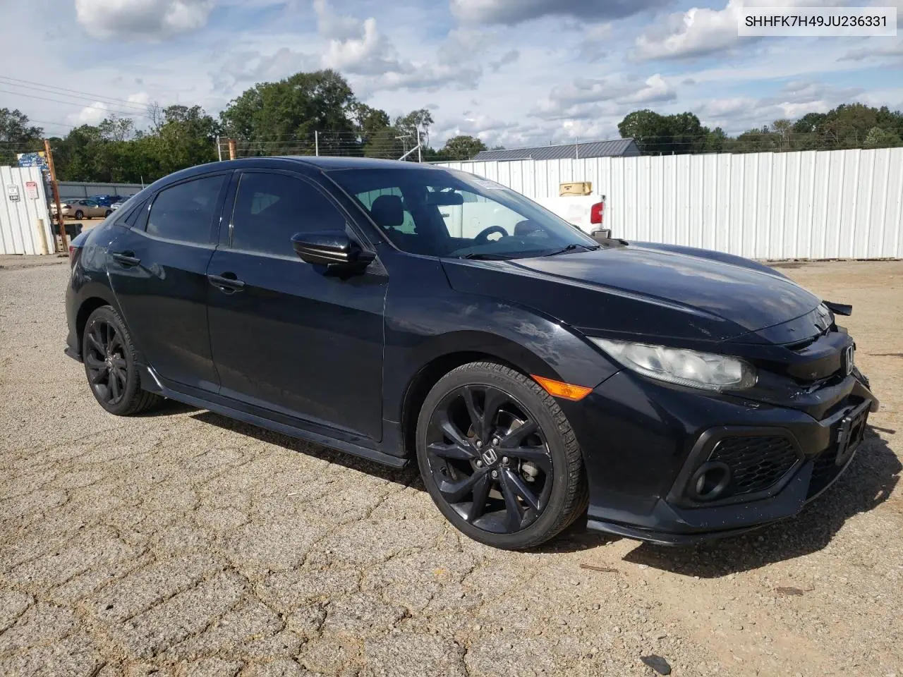 SHHFK7H49JU236331 2018 Honda Civic Sport