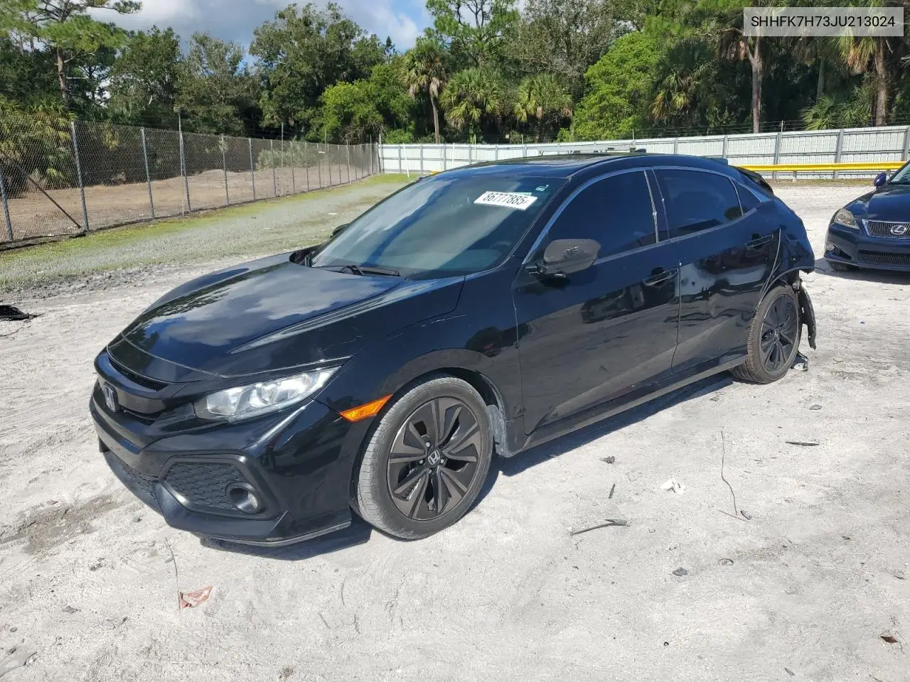 SHHFK7H73JU213024 2018 Honda Civic Exl