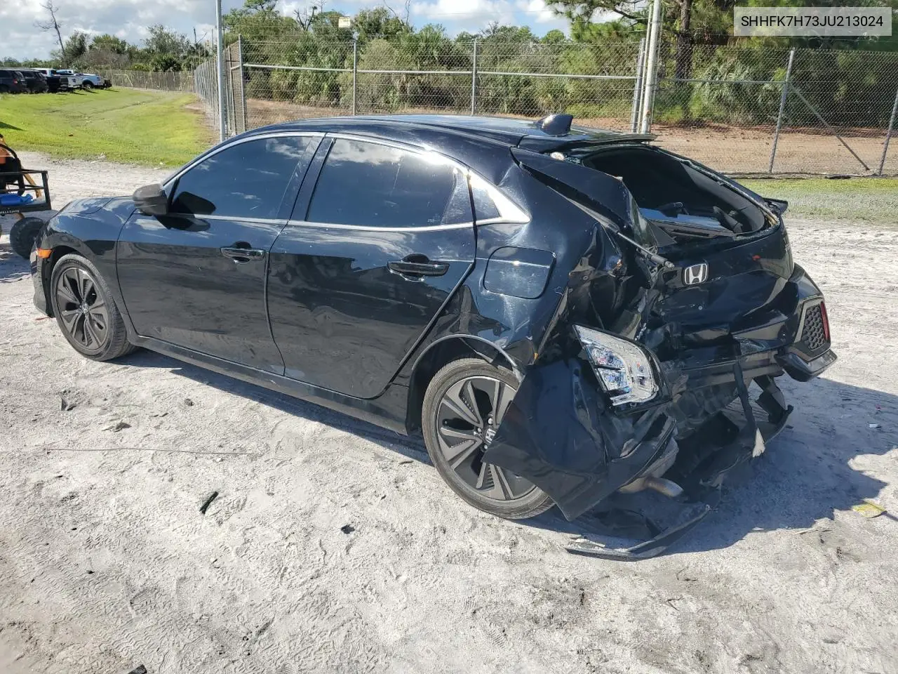 SHHFK7H73JU213024 2018 Honda Civic Exl