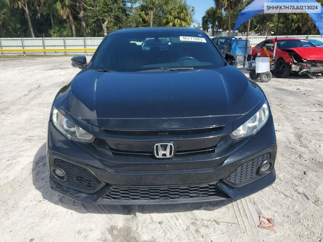 SHHFK7H73JU213024 2018 Honda Civic Exl