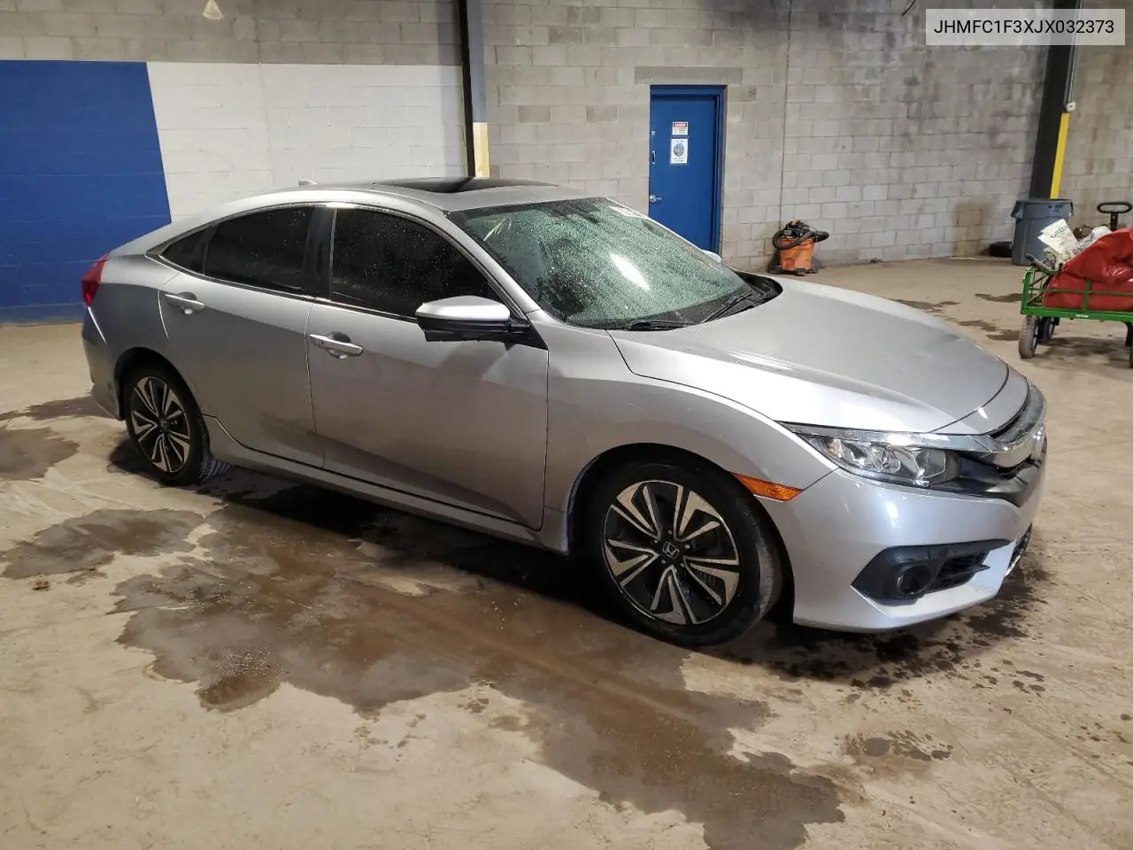 JHMFC1F3XJX032373 2018 Honda Civic Ex