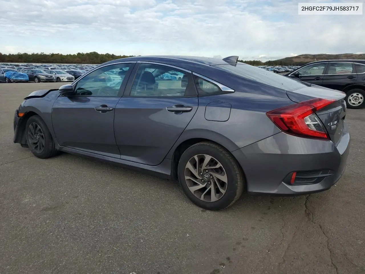 2HGFC2F79JH583717 2018 Honda Civic Ex