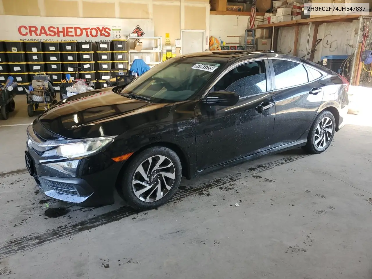 2HGFC2F74JH547837 2018 Honda Civic Ex