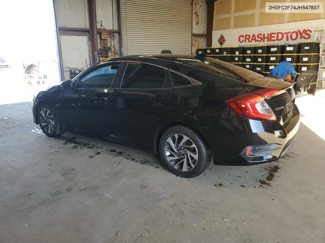 2HGFC2F74JH547837 2018 Honda Civic Ex