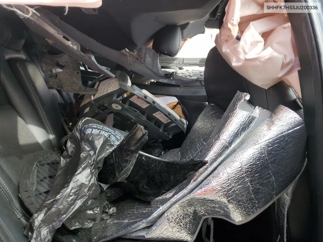 SHHFK7H53JU200336 2018 Honda Civic Ex