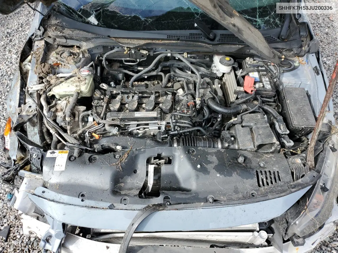 SHHFK7H53JU200336 2018 Honda Civic Ex