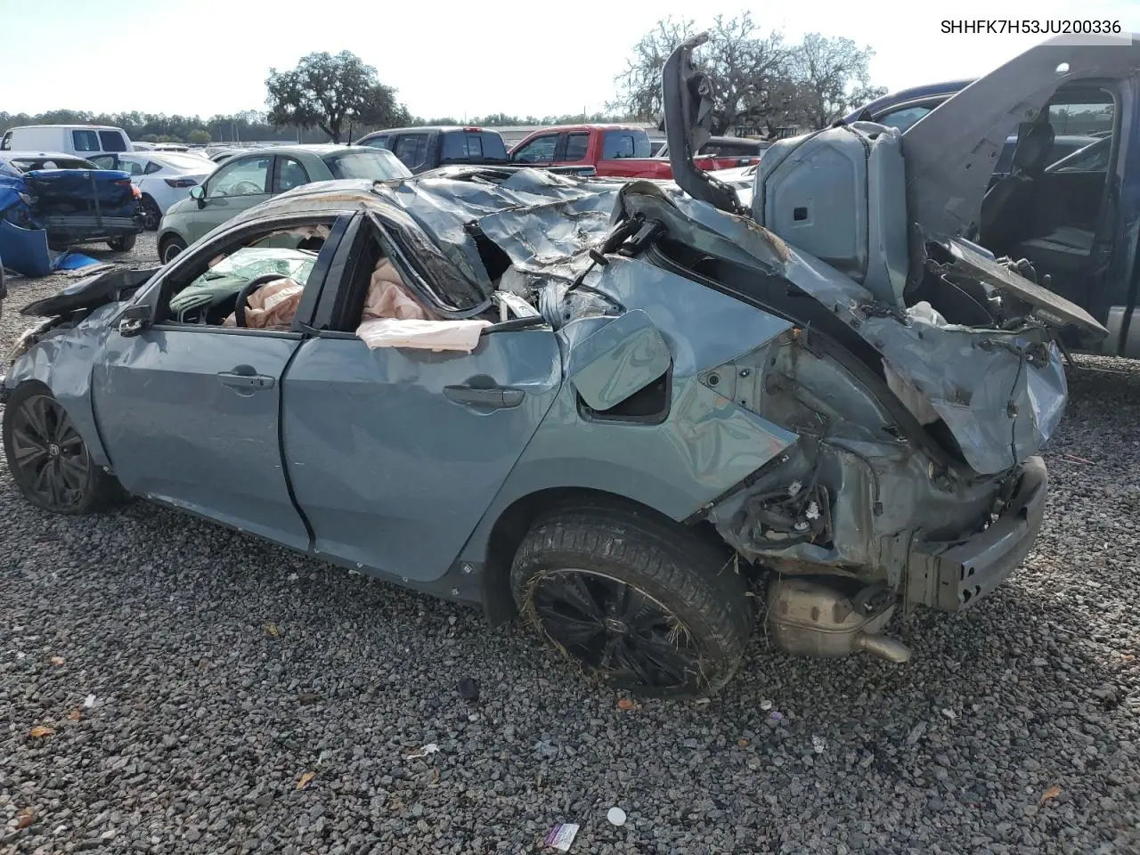 SHHFK7H53JU200336 2018 Honda Civic Ex