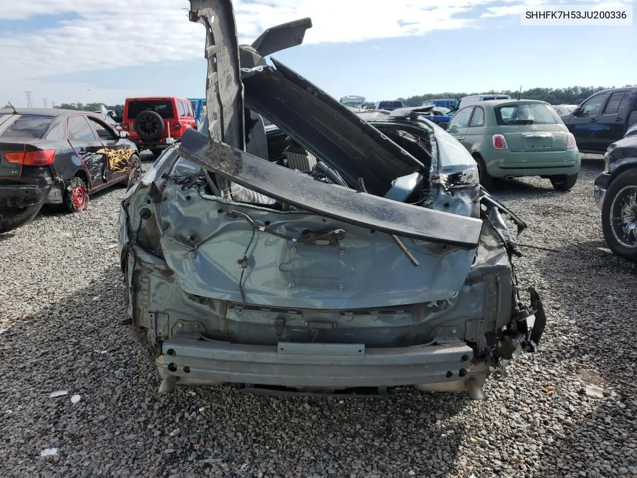 SHHFK7H53JU200336 2018 Honda Civic Ex