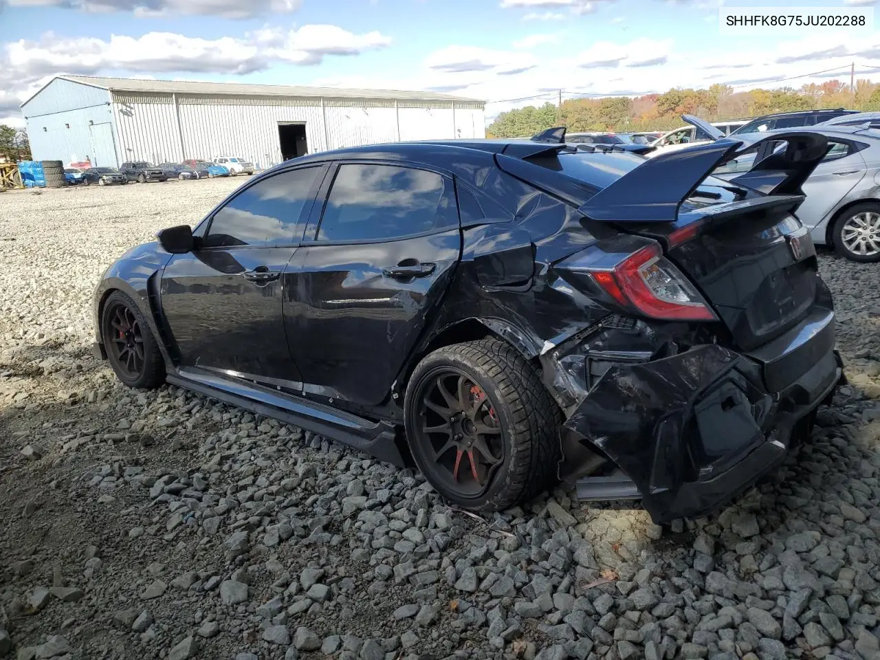 SHHFK8G75JU202288 2018 Honda Civic Type-R Touring