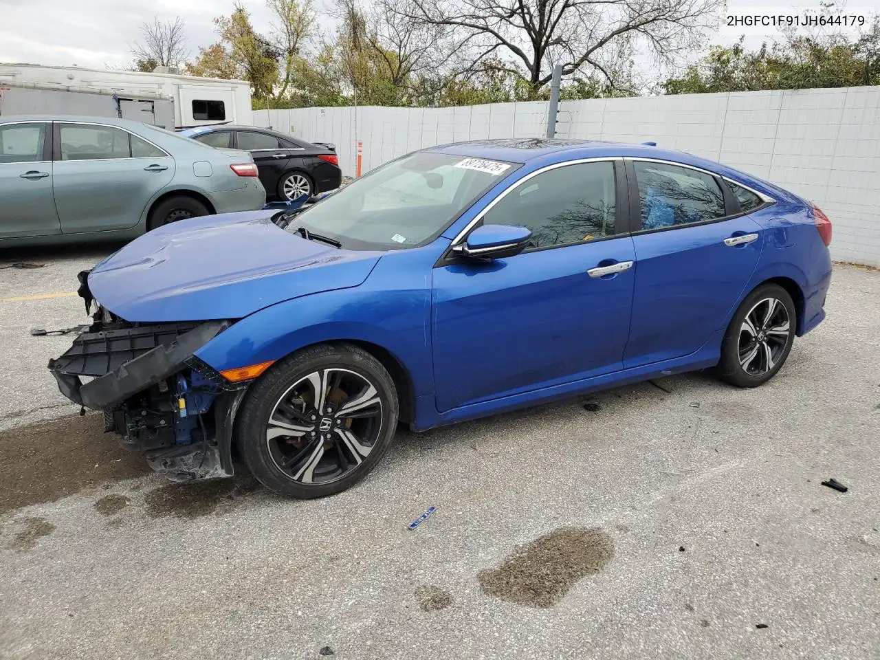 2HGFC1F91JH644179 2018 Honda Civic Touring